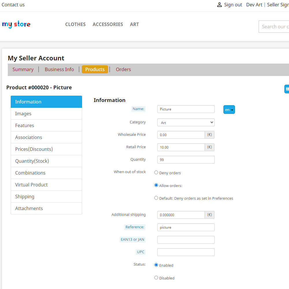 AGILE MULTIPLE SELLER 1.7 (6) 