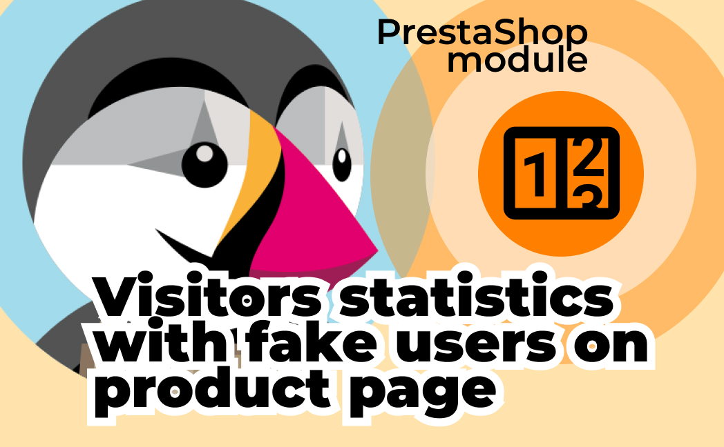 fake visitors counter prestashop module