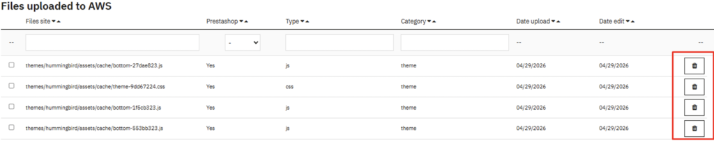 Amazon AWS S3 Prestashop