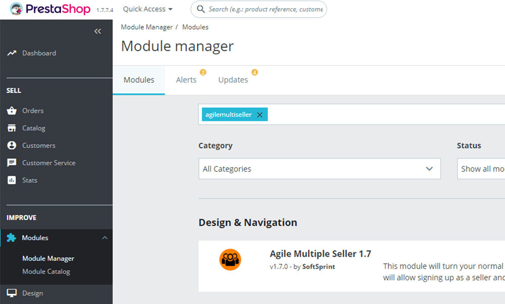 Agile Multiple Seller 1.7