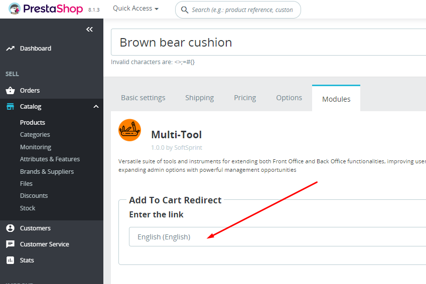 Multi-tool Prestashop module Add to cart