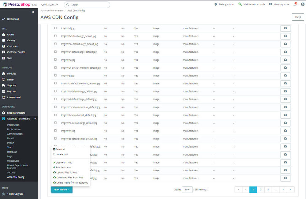 AMAZON AWS S3 CDN MEDIA SERVER – PRESTASHOP MODULE