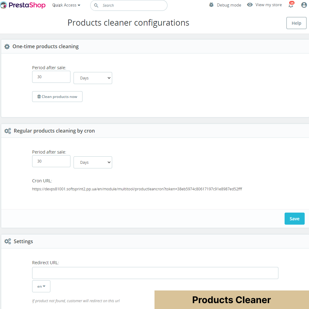 MULTI-TOOL – PRESTASHOP module Products cleaner