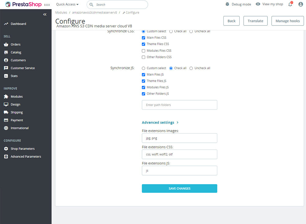 AMAZON AWS S3 CDN MEDIA SERVER