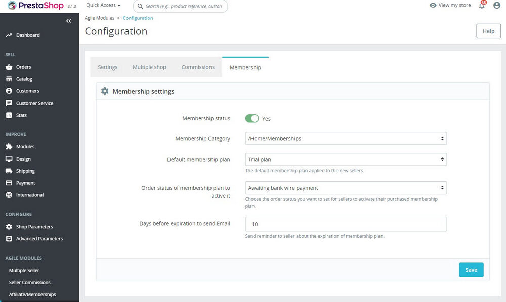 Building a Prestashop Marketplace