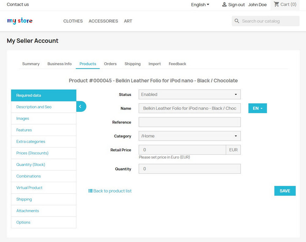 Building a Prestashop Marketplace