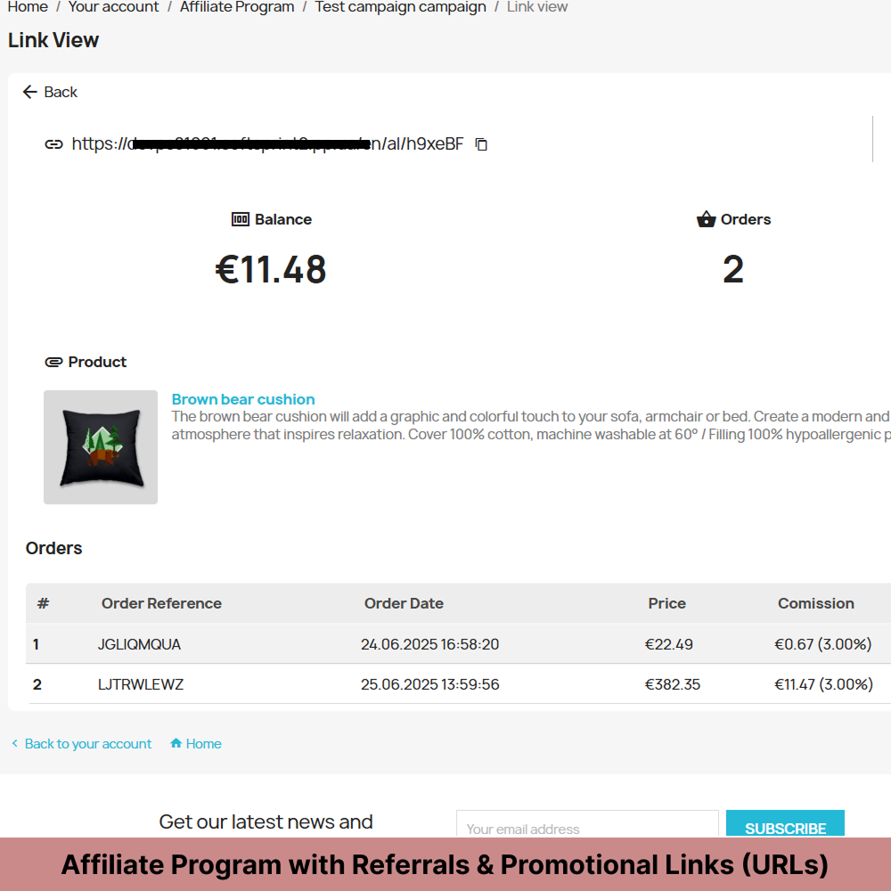 Referral Marketing with the Affiliate Tool for PrestaShop
