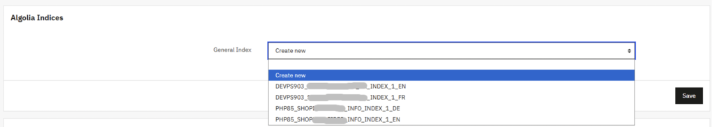 Algolia search prestashop module