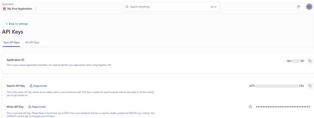 Algolia search prestashop module